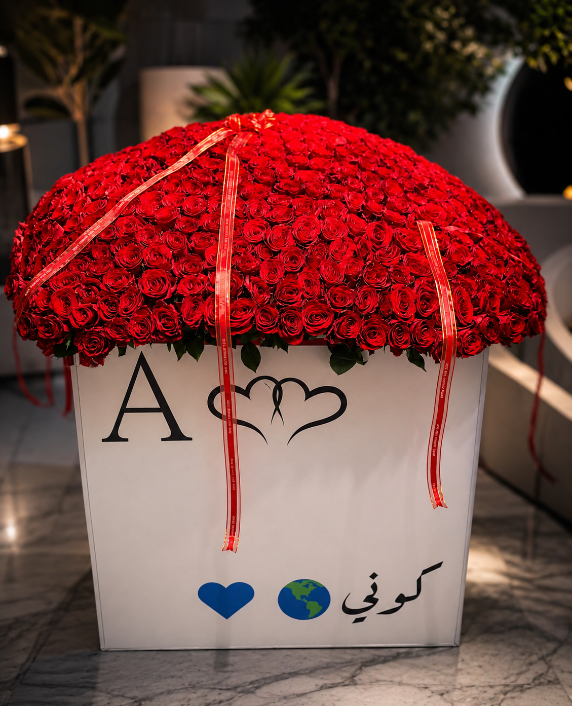 بوكس زهور 